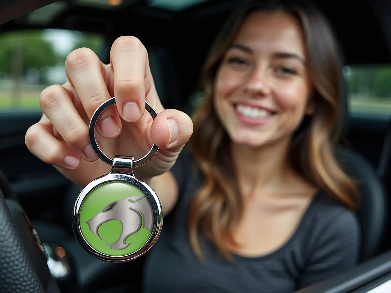 Custom Pet Keyfob Metallic Premium Edition